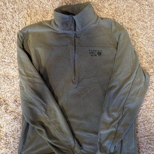 Mountain Hardwear 1/4-zip fleece men's large